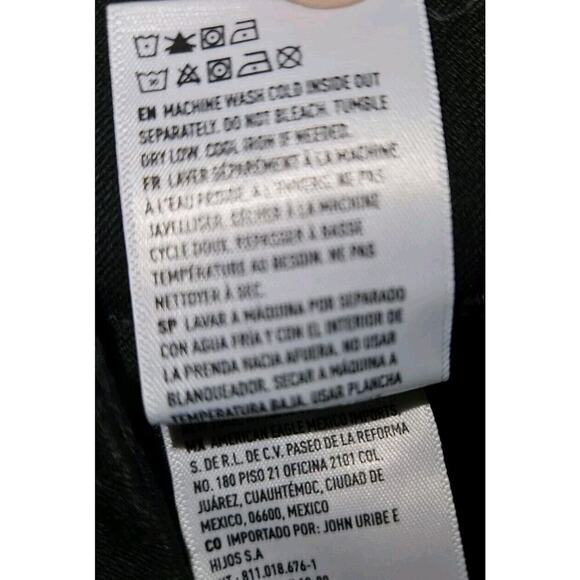 NWT! Urban Outfitters Super Wide Leg High-waist Stretch Pants Black Size 12 - Picture 9 of 10